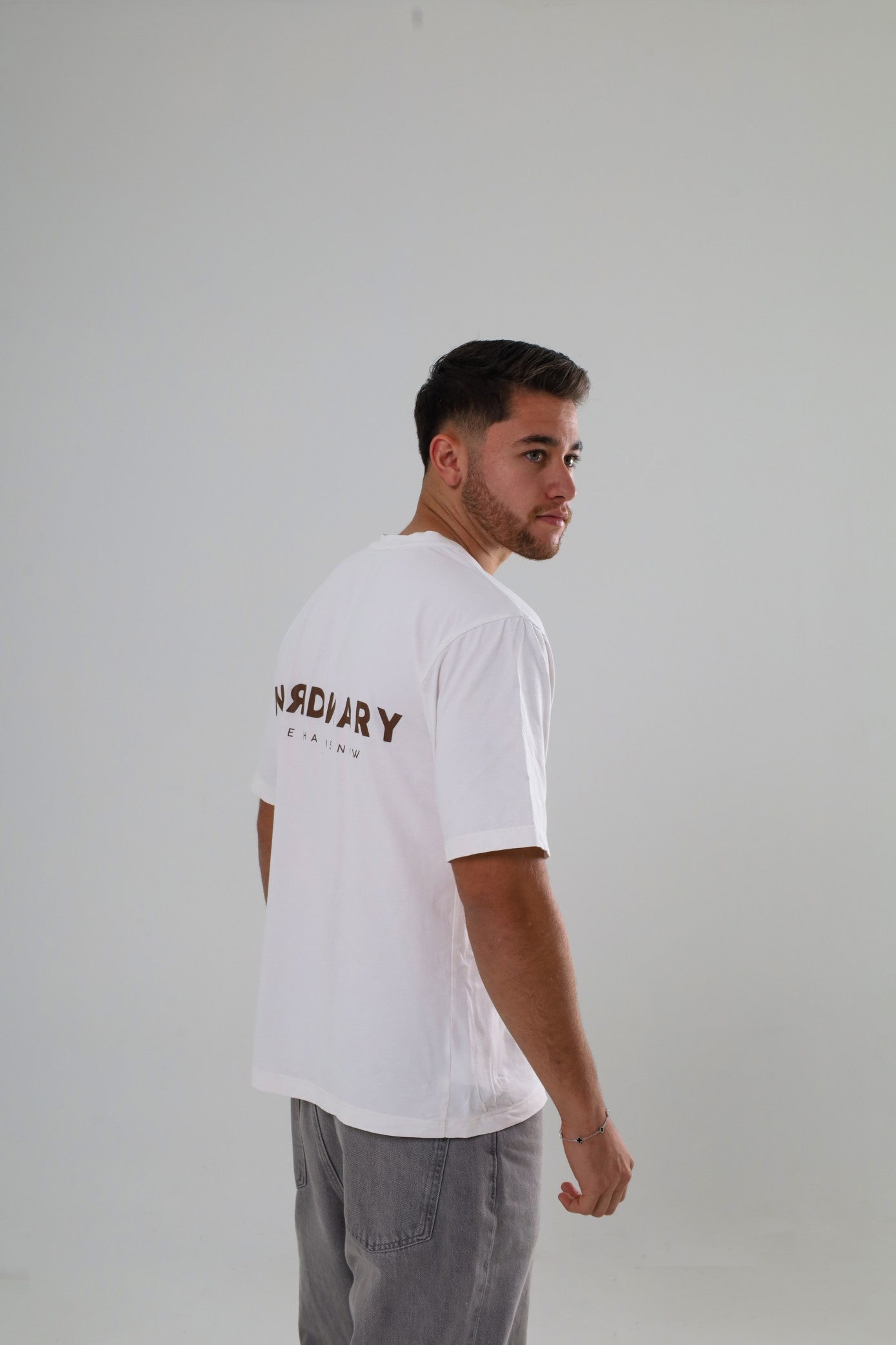 Playera Oversize Unisex - Blanca | EVERYWHERE