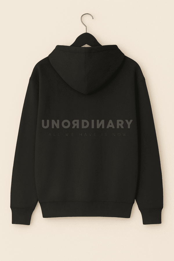 Hoodie Unordinary Oversize - Negro | EVERYWHERE - Image 2