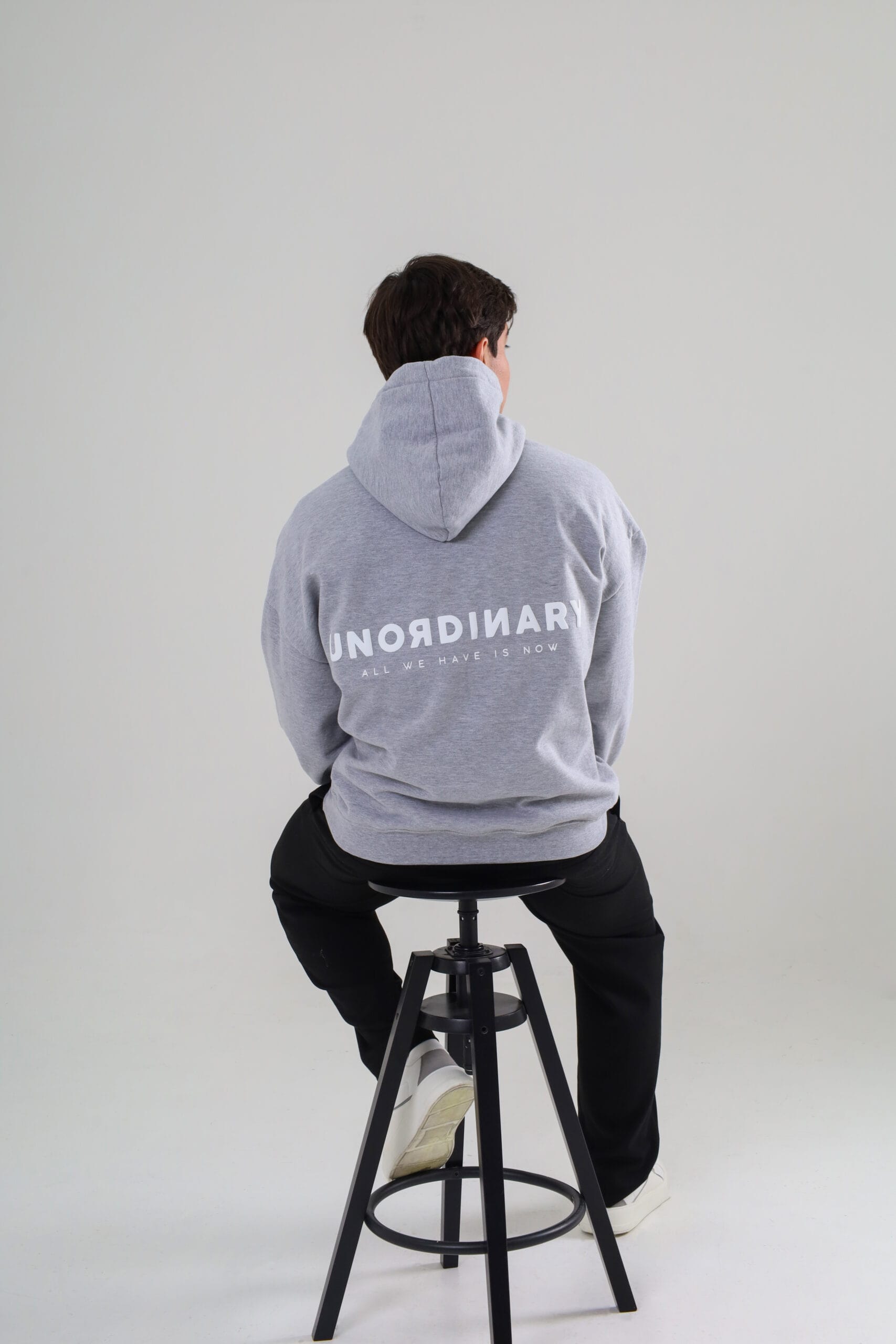 Hoodie Oversize Unisex - Gris | EVERYWHERE - Image 3