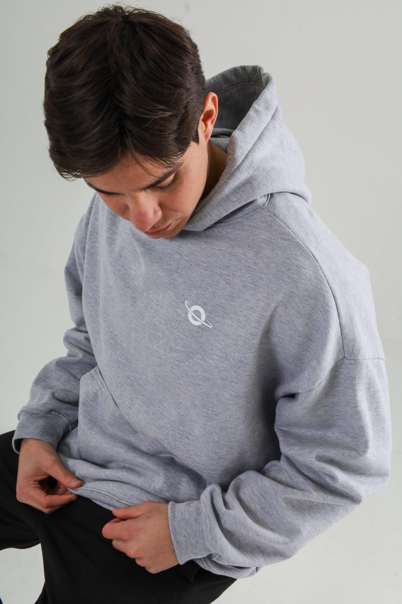 Hoodie Oversize Unisex - Gris | EVERYWHERE - Image 4