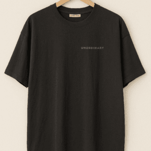 Playera Oversize - Negro | EVERYWHERE