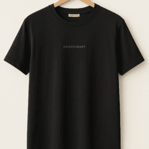 Playera Regular - Negro | EVERYWHERE