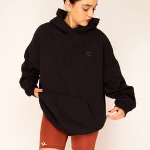 Hoodie Unordinary Oversize - Negro | EVERYWHERE